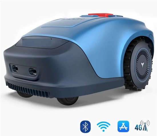 Welke robot grasmaaier past bij jouw gazon? 14 Serolux® - Robotmaaier Katrien 1000m² - Robotgrasmaaier met Wifi 4G & bluetooth - Via App - Grasmaaier - Robotmaaier - Blauw