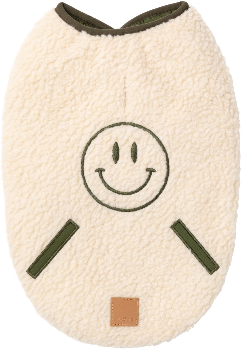 Fuzzyard Hondenjas Nara - Hondenkleding - Beige Size 6