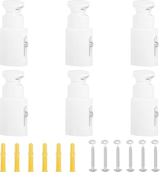 meukcez 3 stuks handdoekdrogers, handdoekdrogerhouder, handdoekdrogerset, wandbevestigingsset voor handdoekdrogers, geschikt voor rechte en gebogen sanitaire radiatoren