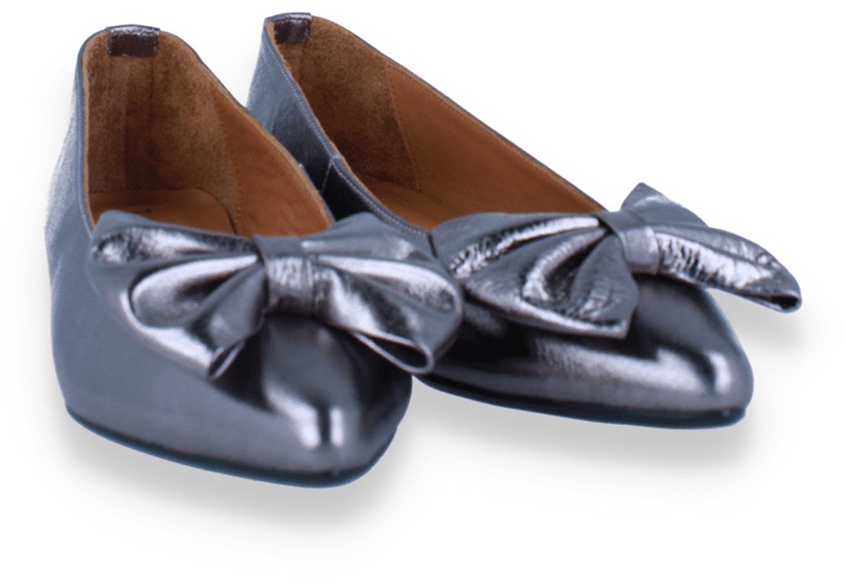 Tango Dames Ballerina | Zilver | Maat: 38