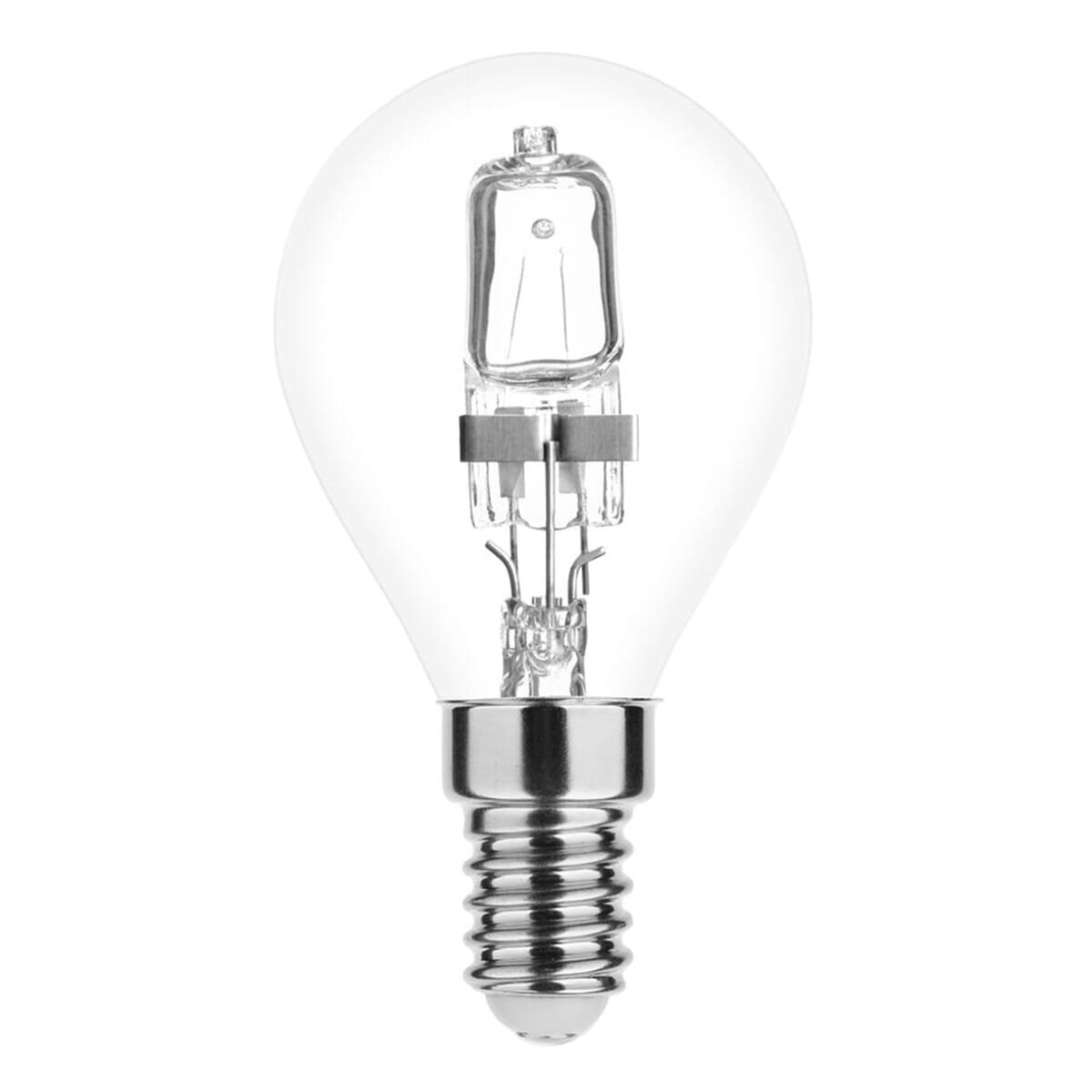 Modee E14 Halogeen Lamp Dimbaar 28W ECO - 370lm - 2700K - Warm Wit - ECO Halogeen Globe Mini P45