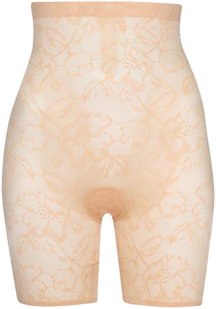 Bye Bra Kanten High Waist Shaping Short Beige