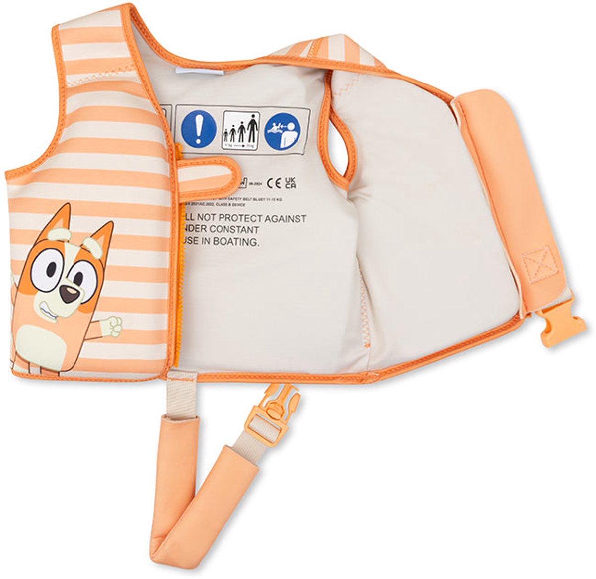 Swim Essentials Zwemvest - Oranje - Bluey - 3/6 Jaar — afbeelding 3