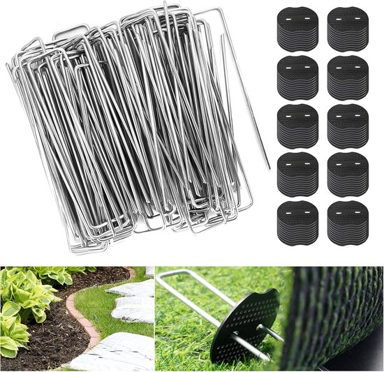 Bundel] Set van 5 Borderranden afzetlint van kunststof 10cm hoog 30m lang | Gazonrand | Kantopsluiting
