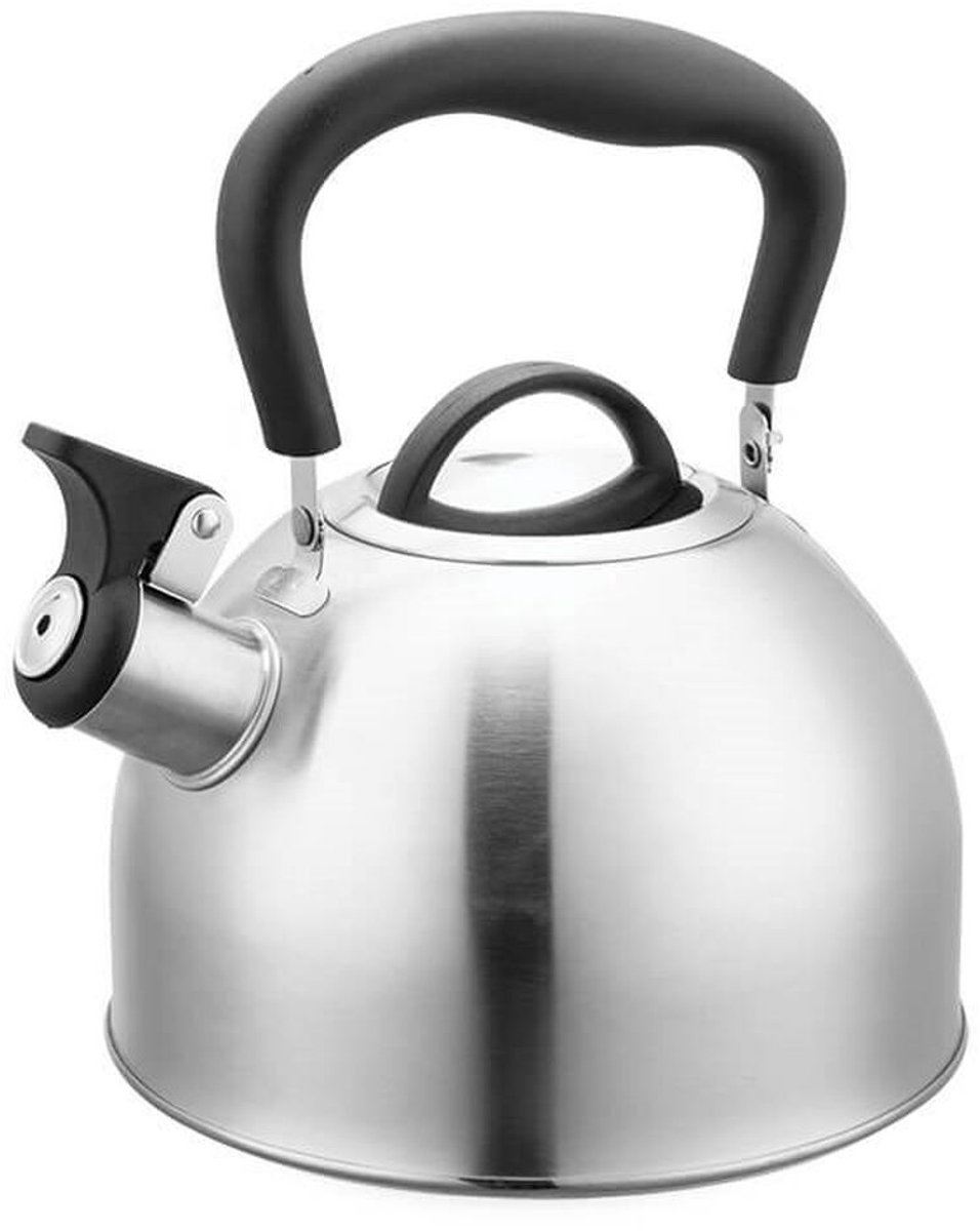 Theepot Feel Maestro MR-1336 Zwart Zilverkleurig Roestvrij staal 1,8 L