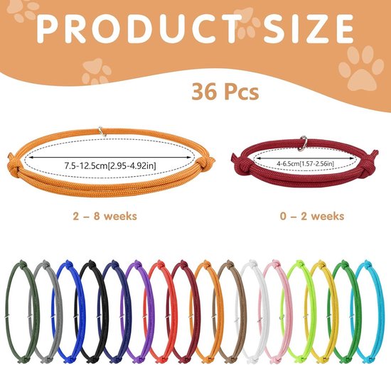 12 Kleuren Een Set Zachte Huisdier Halsband Kat Kr... - Vicedeal