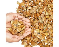 Allecto Plus - Natuurlijke Deco Kiezels - 36 kg Assortiment - Rivier Grind voor Vazen en Aquariums