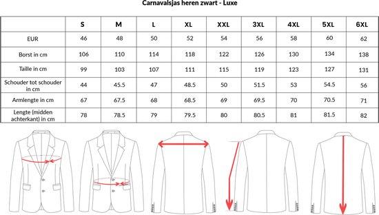 Veste Fjesta© Oeteldonk avec emblèmes - Luxe - Homme - Taille 60 - Déguisements Homme - Carnaval
