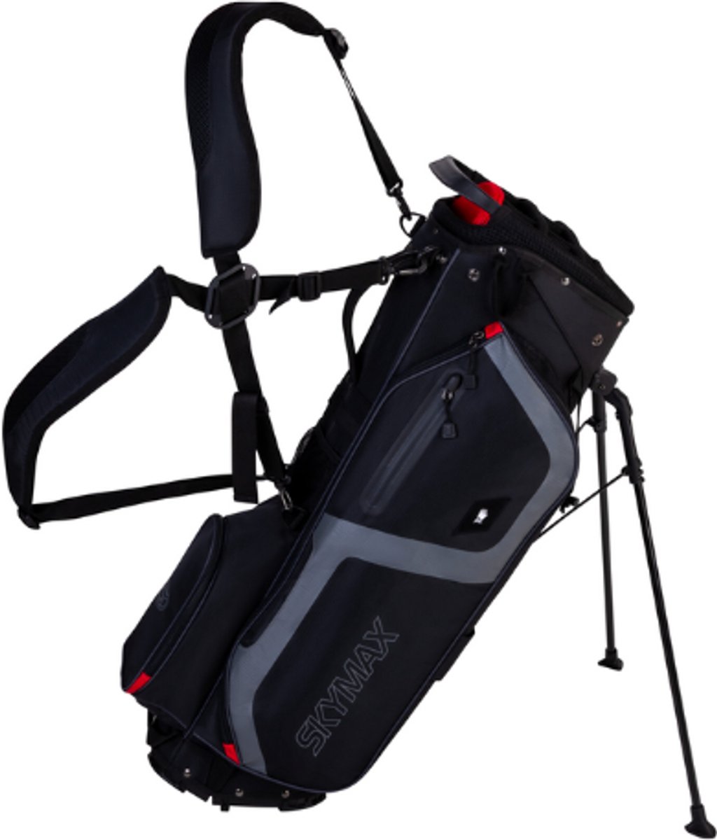 Skymax Standbag Zwart/Rood/Grijs 2025