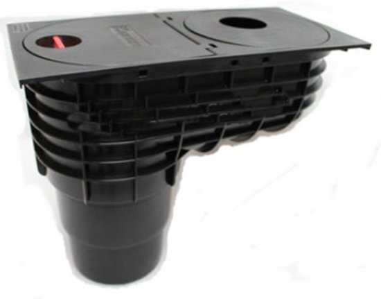 NOLITOY Seau Collecteur Gouttière Collection Pluie Système De Collecte d'eau Inverseur De Pluviale Barils De Récupération d'eau Plongeur PVC Blanche
