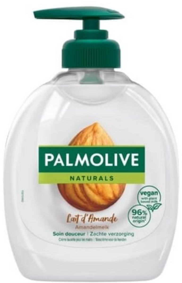 Palmolive Handzeep - Pompje Amandel Melk 300 ml.