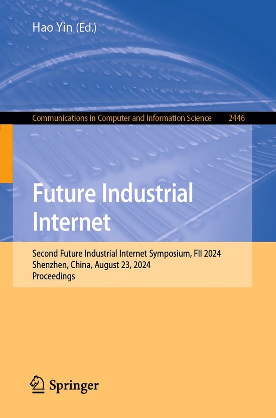 Springer Nature Proceedings Computer Science - Future Indust ... - cover
