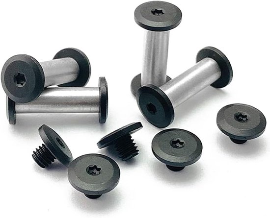 EDC Knives Handle Screw, 5mm x 19mm Tactical Survival Knife Rivets Torx ...