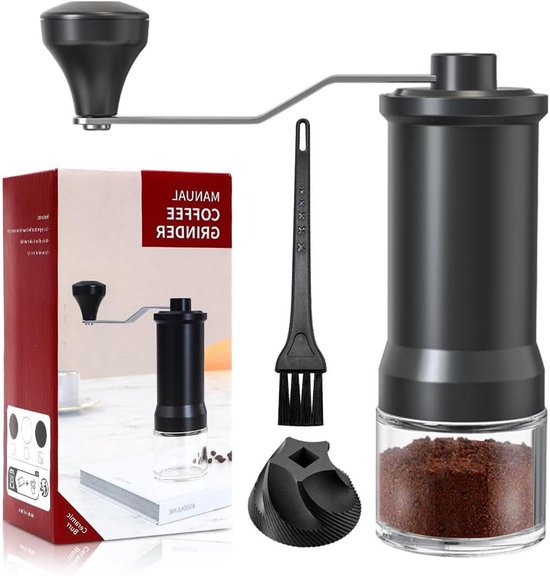 Verstelbare handmatige koffiemolen met zeer nauwkeurige, mini