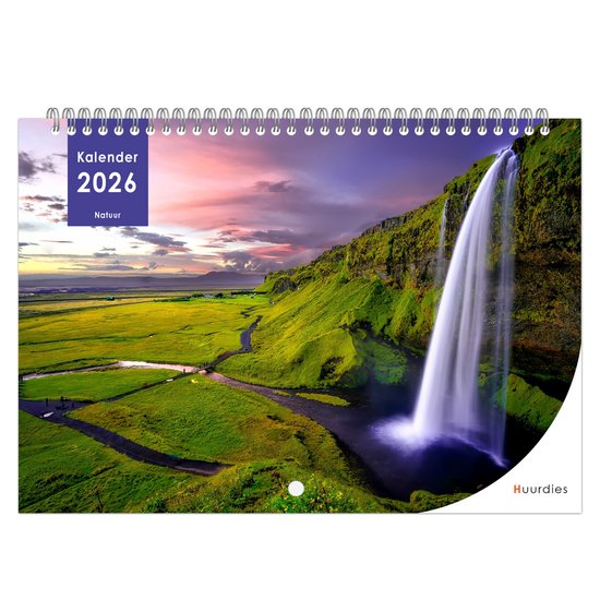 Huurdies - 2026 Kalender - Natuur - A4