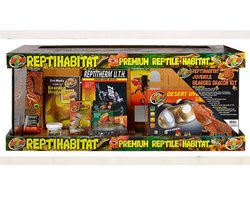Zoo Med Complete baardagaam starterkit terrarium 76x30x30 cm met verlichting