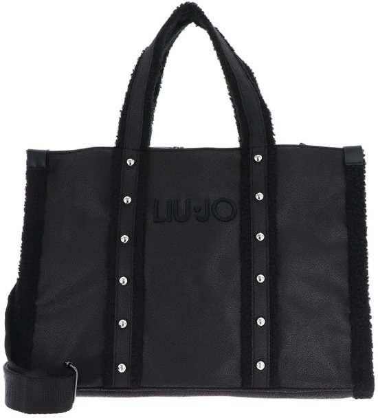 LIU JO sac shopper sac à épaule Tote Bag Nero noir
