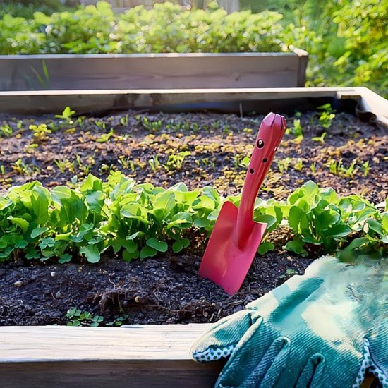Tuingereedschap Kind - 5 Stuks Metalen Handschepjes - Kleurrijke Kinder Schep - Tuinscheppen voor Kinderen - Speelgoed & Educatief van Merkloos	 — afbeelding 4