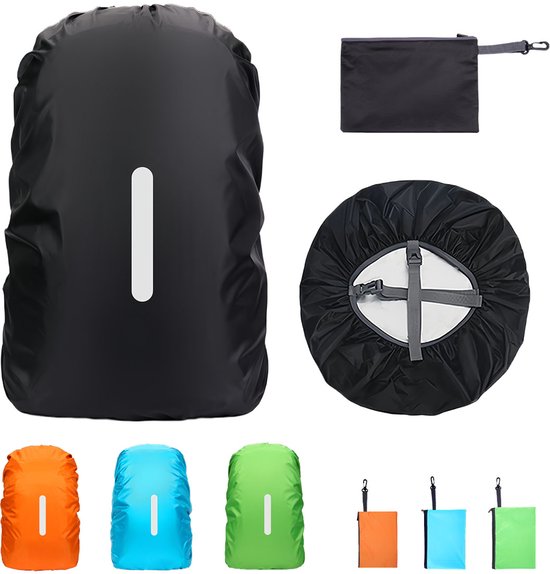Naturehike Housse De Pluie Imperméable Sac à Dos 35-75L – Nylon Robuste Anti-Poussière Randonnée Vélo Voyage