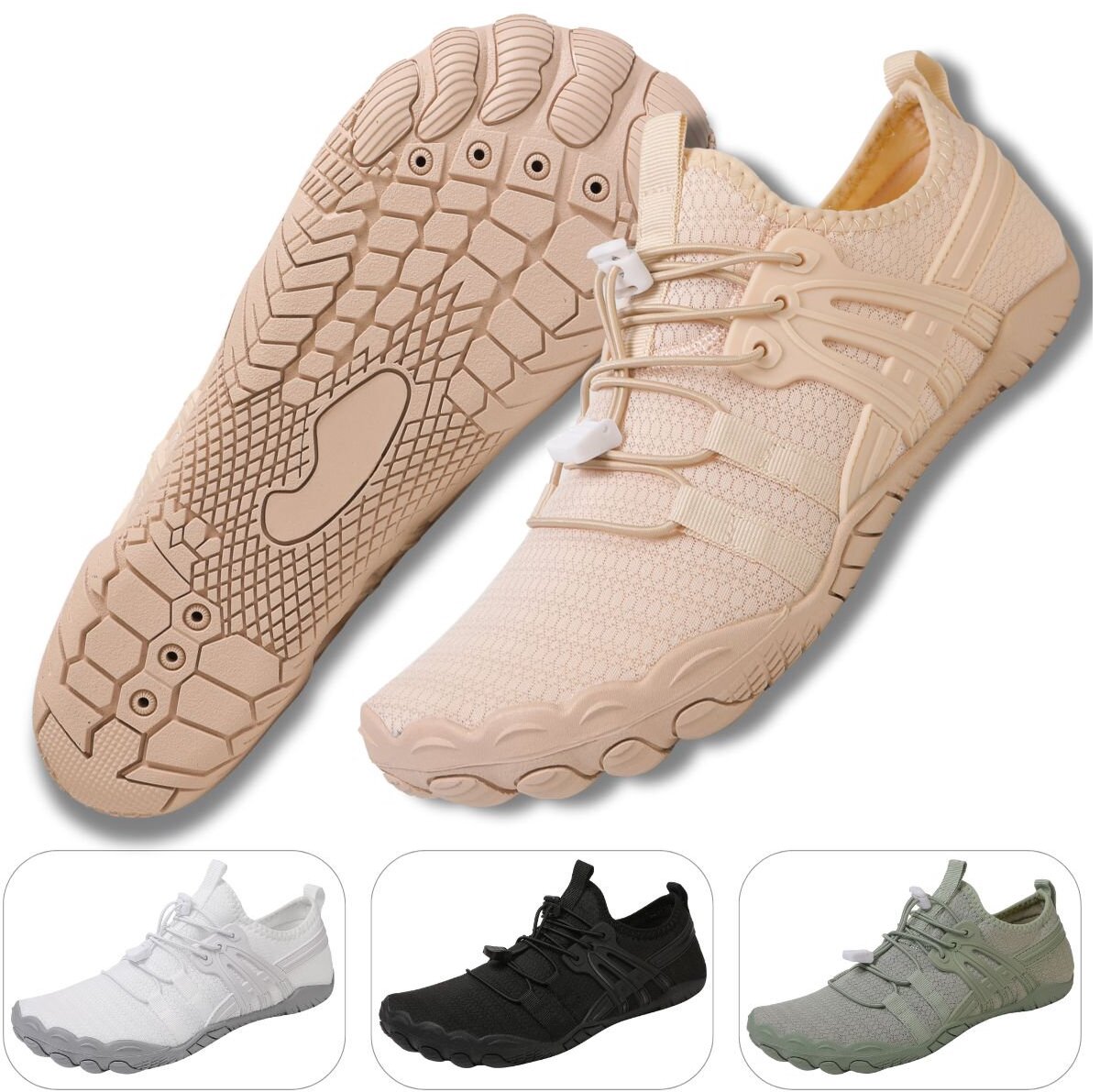 DOTALES - BalanceStep barefoot schoenen Beige 39