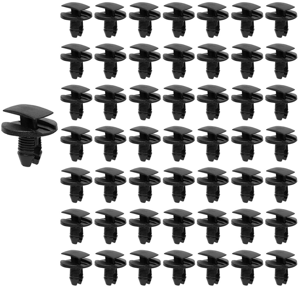 Allecto Plus - Autobevestigingsclips (50 stuks) voor Peugeot en Citroen - Autodeurpaneel Autoclips - Geschikt voor Peugeot 208, 307 en Citroen C4