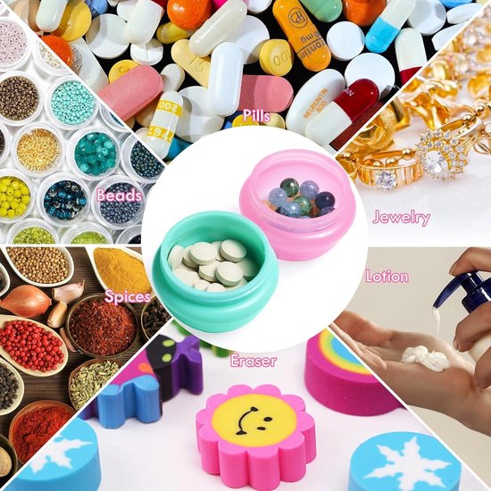 FRCOLOR Cosmetische Reiscontainers Van 20 Stuks Lege