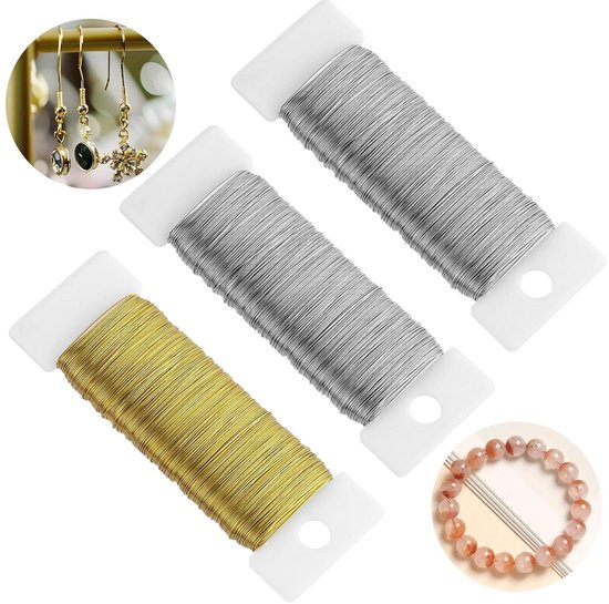 Zilverkleurige aluminiumdraad, knutseldraad, decoratiedraad, roestvrij aluminiumdraad, voor het maken van sieraden, aluminiumdraad, gebruikt voor modelbouw, doe-het-zelf en sculpturen (3 mm x 5 m