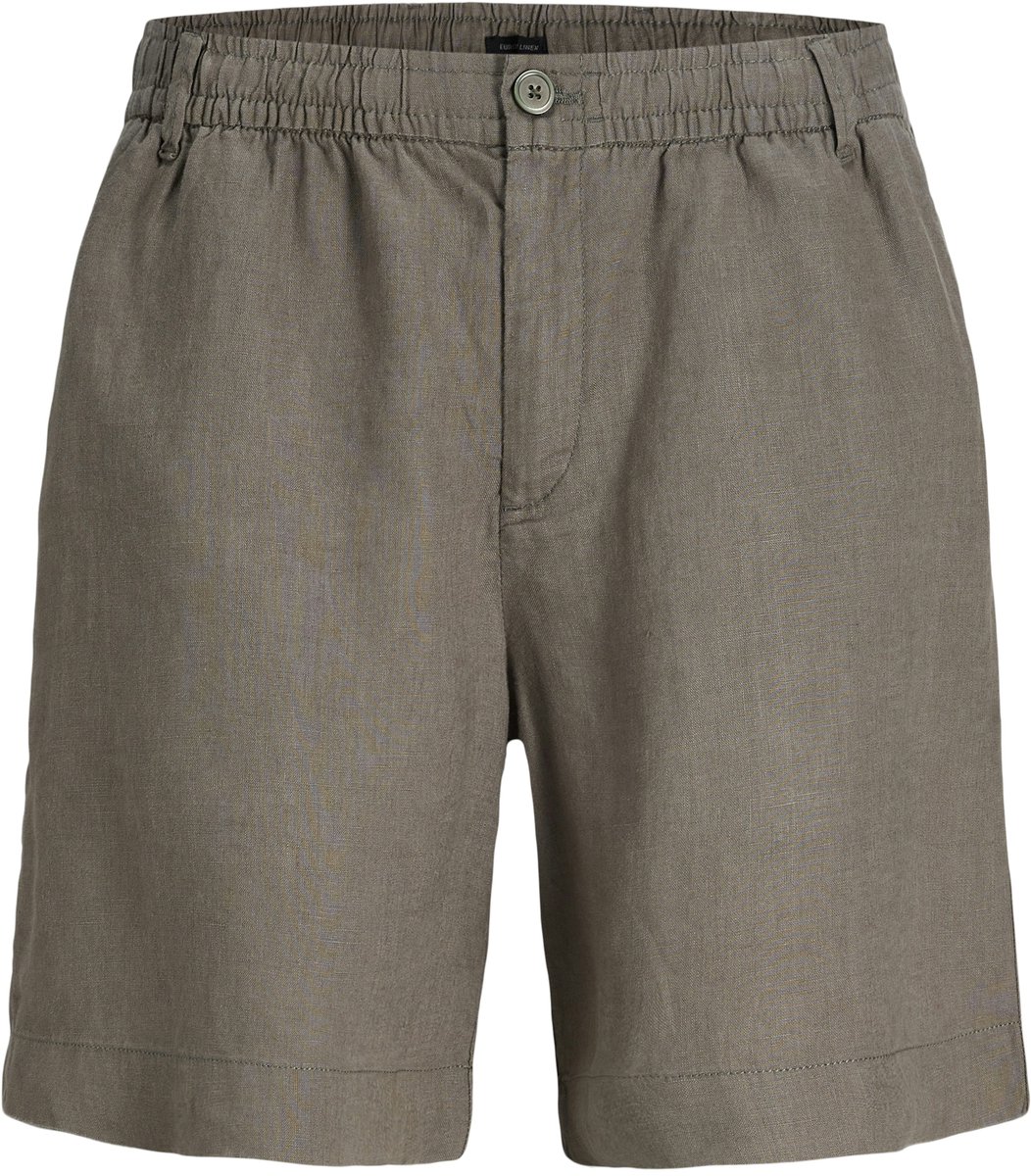 JACK&JONES - JPSTBILL LAWRENCE LINEN SHORTS REG LN - Heren - Bermuda shorts