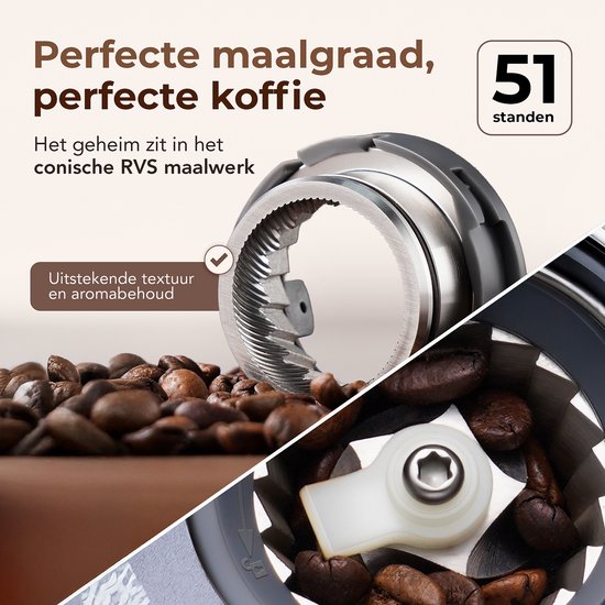 Aandrijving conische koffiemolen 77 tanden | Onderdelen koffiemolens