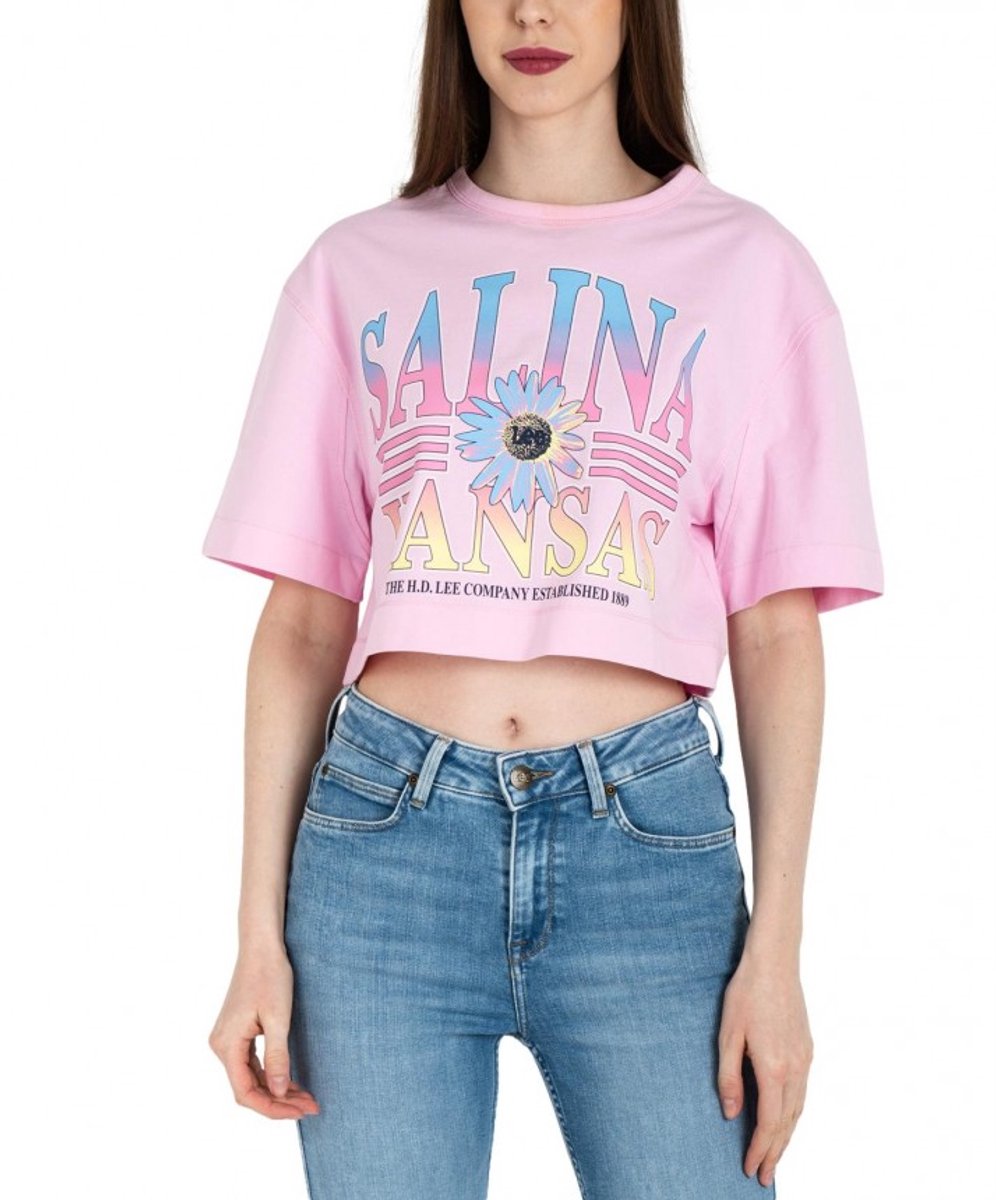 Lee T-shirt KATY L Roze