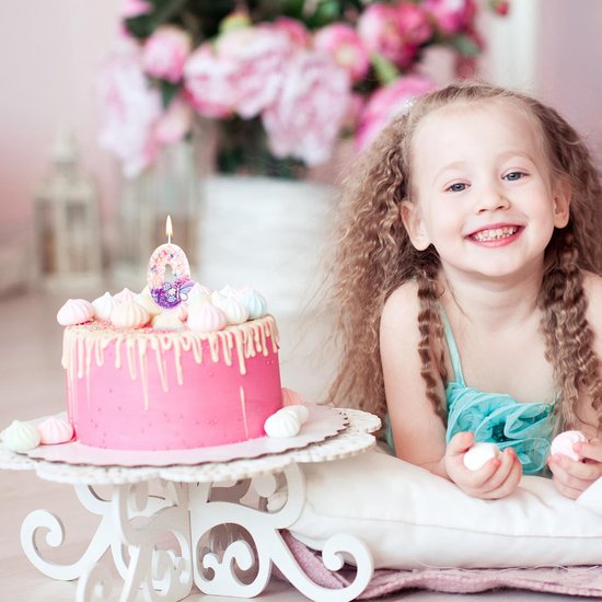 Verjaardagskaarsen, glinsterende cijferkaars voor 3e verjaardag, sneeuwvlok, cijfer 3, kaarsen voor cake, blauw-witte ijskoningin, taartkaarsen, toppers voor meisjes, verjaardagsdecoraties