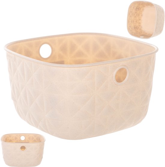 CURVER - Cesta de almacenamiento Softex 4L, diseño elegante, ligero