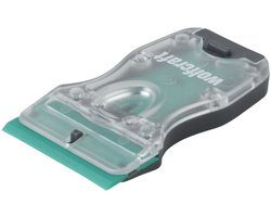 wolfcraft - Krabber met kunststof messen - stickerverwijderaar - glaskrabber - 4287000