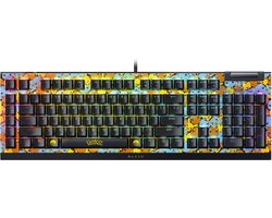 Razer BlackWidow V4 X - Mechanisch Gaming Toetsenbord - Green Switch - RGB - Macrotoetsen - Qwerty - Pokémon Kanto Starters Edition