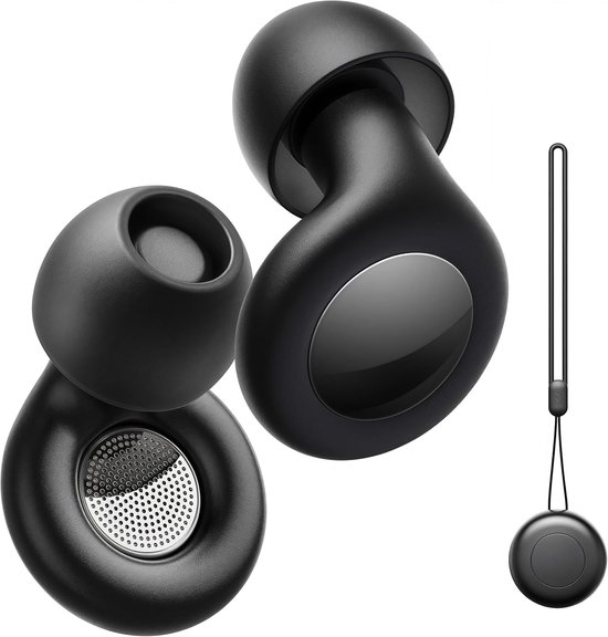 Slaapoordoppen - Oordoppen voor slaap en gehoorbescherming Zwart - oordopjes voor slaap, diepe concentratie - Sleep Plugs - Slaapdoppen