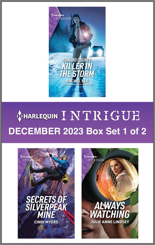 Harlequin Intrigue December 2023 - Box Set 1 of 2 - cover