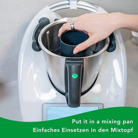 Allecto Plus - Blender Splash Guard Deksel, Anti Splash Keuken Mixer Cover voor Thermomix TM6 TM5, Vervanging Accessoire, Gemakkelijk te Reinigen. — afbeelding 5
