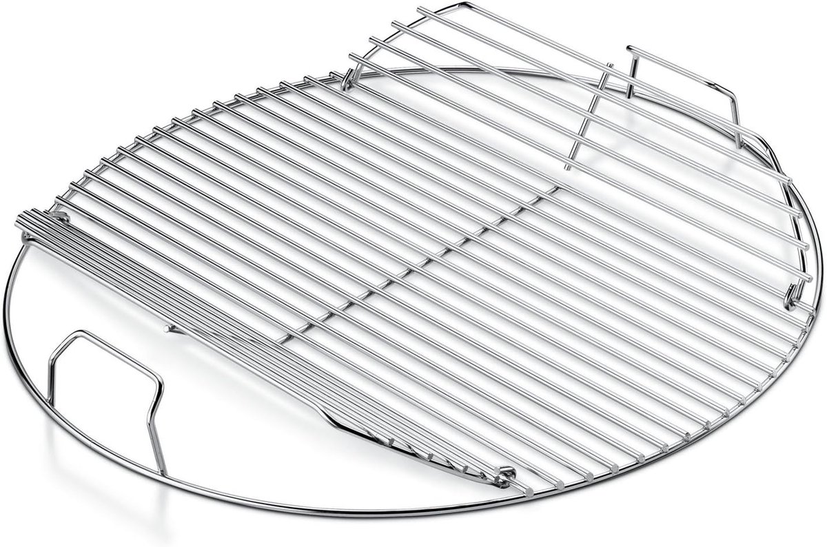 Napoleon RVS grillrooster voor houtskool barbecue 22 inch