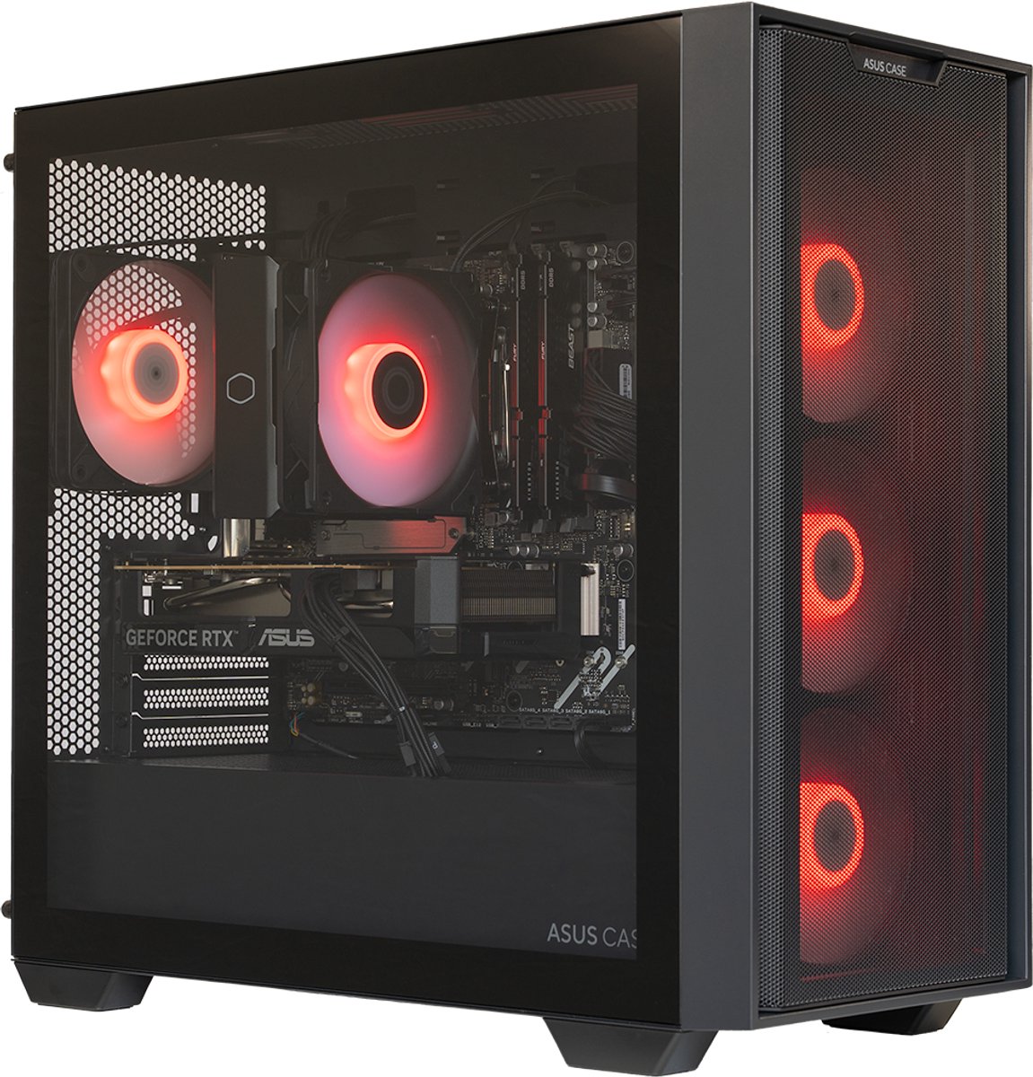 PowerPlay A56 N56T - AMD Ryzen 5 9600 - Nvidia GeForce RTX 5060 Ti 8GB - 16GB DDR5-5600 - 1TB M.2 SSD