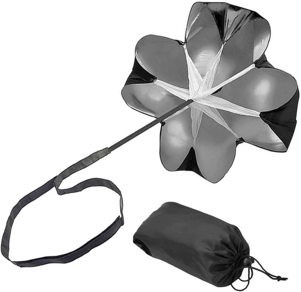 Allecto Plus - Running Speed Training Parachute voor Snelheids- en acceleratietraining - 59 inch - Voor Kinderen Jeugd Volwassenen
