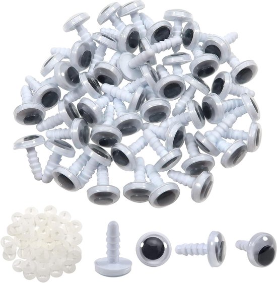 Ojos Googly Wiggle Con Autoadhesivo 1220 Pzas | INSUMOSTEXTILES