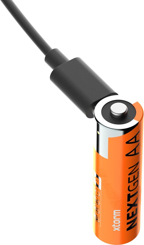 ENEGON Set van 8 USB-C direct opladen AA lithium batterij 4070