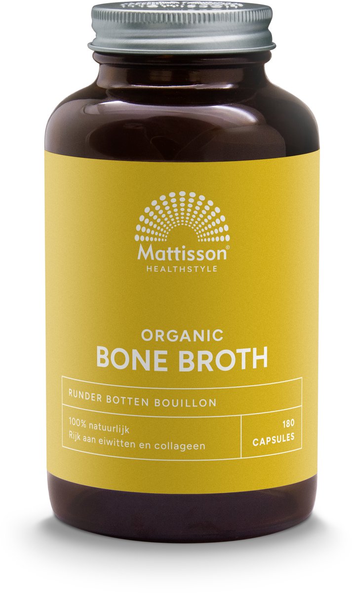 Bol.com Mattisson - Biologische Bone Broth - Botten Bouillon - 180 Capsules aanbieding