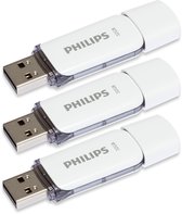 Philips FM32FD70E - USB 2.0 32GB - Snow Edition - Grijs - 3 stuks