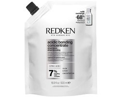 Redken - Acidic Bonding Concentrate Shampoo Refill - Voor beschadigd en veeleisend haar - Herstelt & beschermt het haar - 500ML