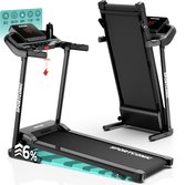 Sportconic Loopband 1-12 km/u – Loopband Inklapbaar – Professionele Loopband voor Thuis – 12 Programma's – Met Hellingfunctie – Incl. LED-display en Hartslagmeter