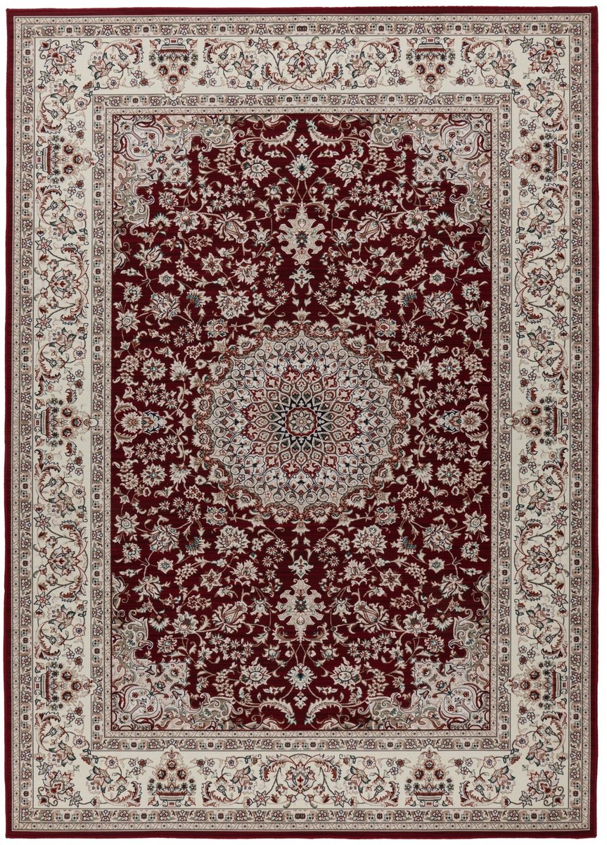 Muratap Dunya Klassiek Vloerkleed Rood- 200x290 CM