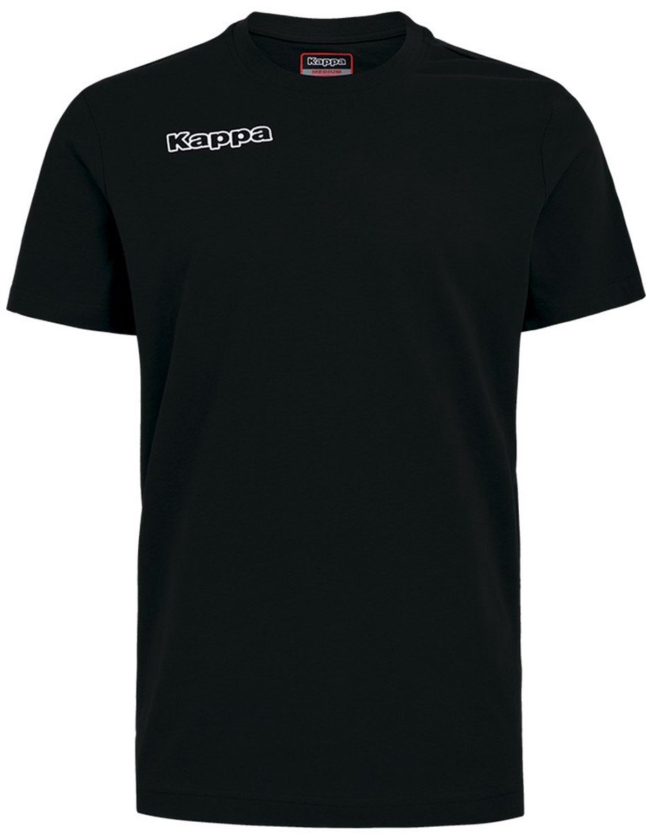 Kappa Logo T-shirt Met Korte Mouwen Zwart L Man