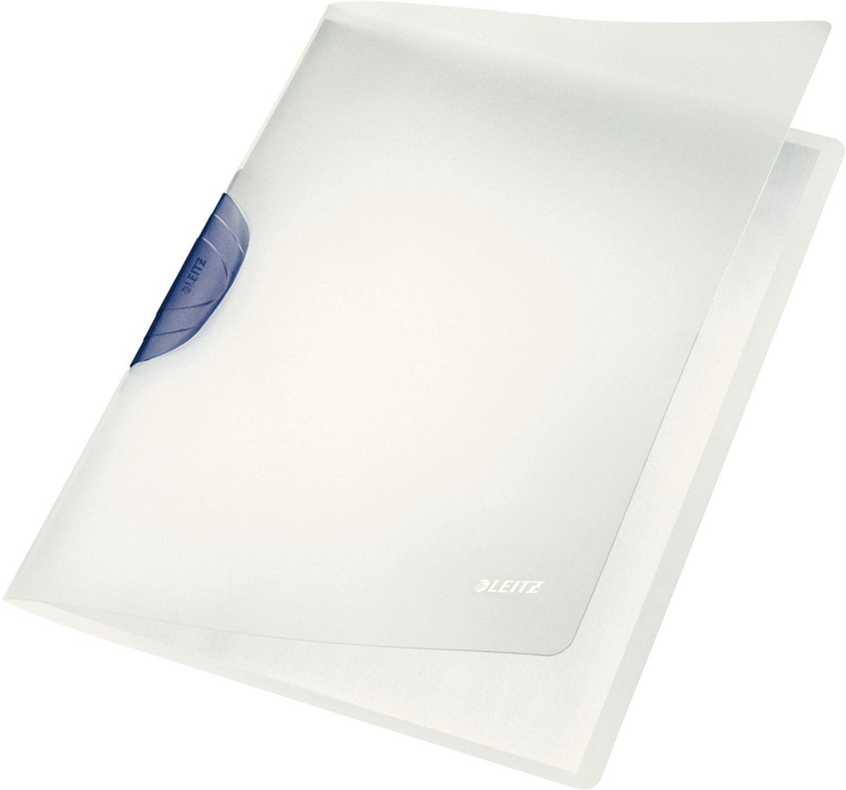 LEITZ klemhechtmap Colorclip Magic, DIN A4, PP, blauwe clip