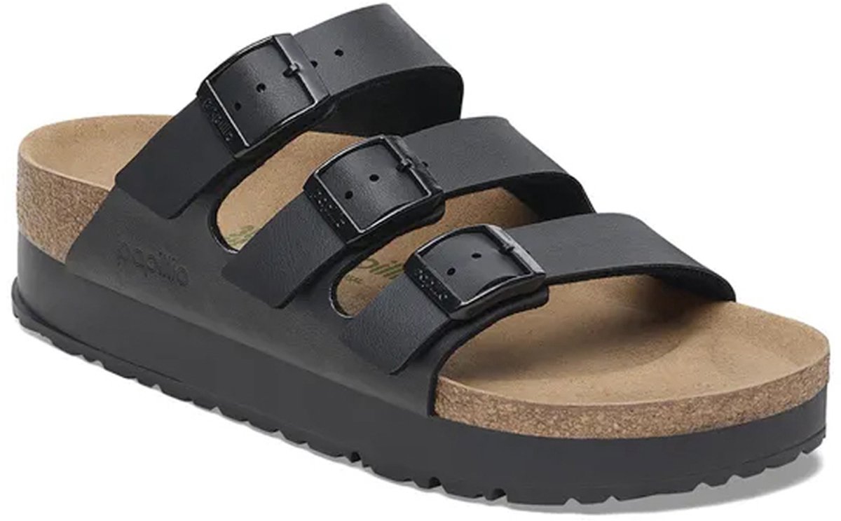 Papillio -Dames - zwart - slippers & muiltjes - maat 38